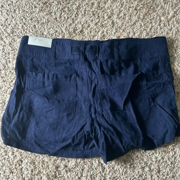 Navy Blue Women's Shorts - Picture 2 of 2